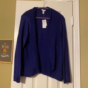 NWT Chico's Purple Cardigan, 2
